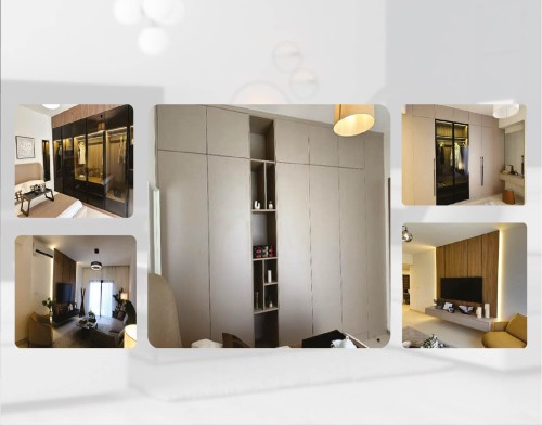 تأثيث فلل سكنية ذهب ضاحية الفرسان